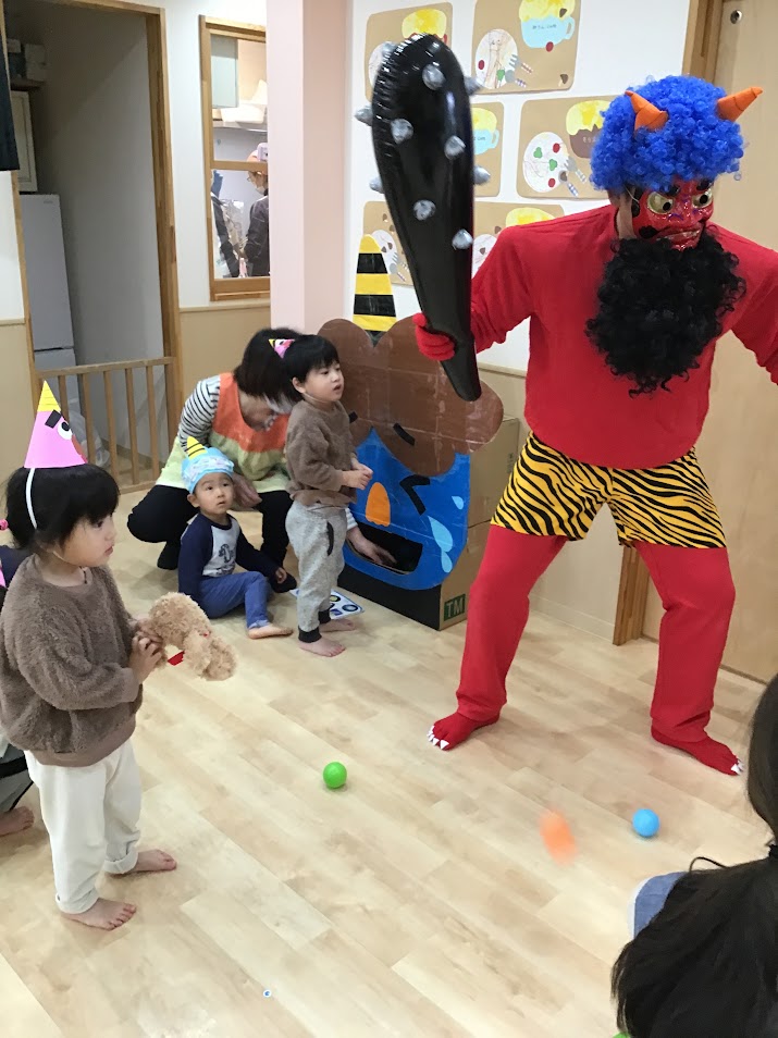 節分! オニだぞー!!