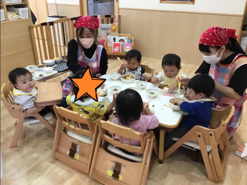 大好きな給食タイム