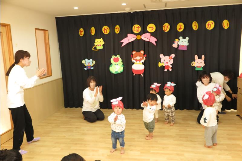 生活発表会(0歳児ことり組)