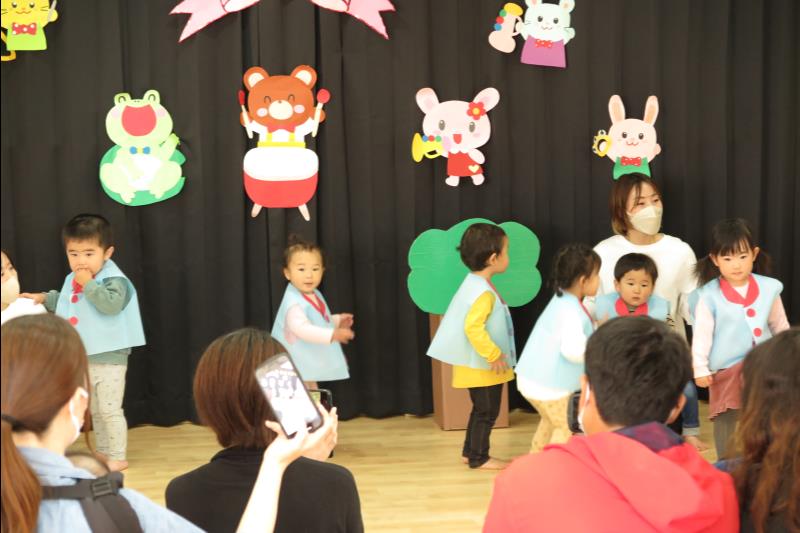 生活発表会(1歳児うさぎ組)