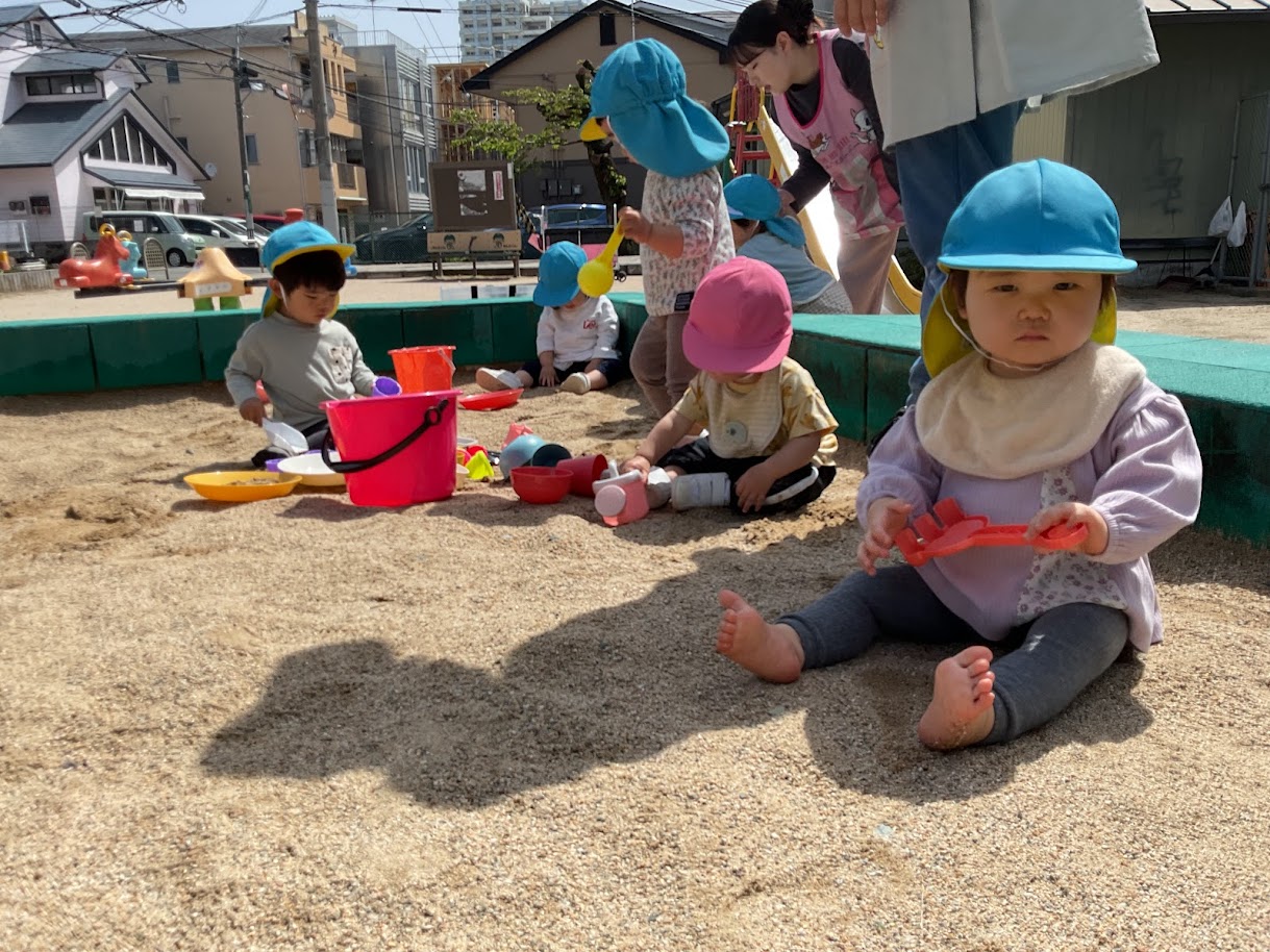 お砂場遊び